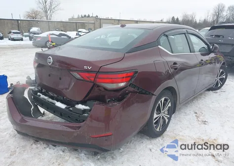 2022 Nissan Sentra Sv Xtronic Cvt z USA, uszkodzony, nr VIN 3N1AB8CV7NY222216